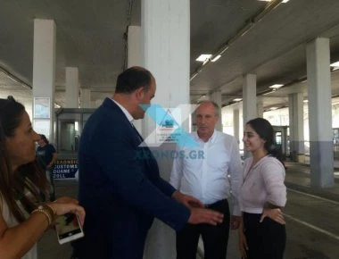 Πάτησε Ελλάδα ο Μουχαρέμ Ιντζέ - Βγήκε από το αυτοκίνητό του στο Τελωνείο των Κήπων (φωτό)